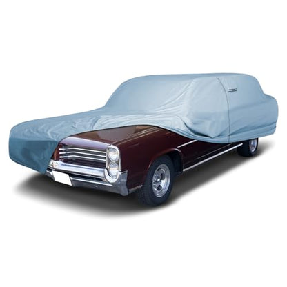 Car Cover Waterproof All Weather for 1958 (Sky Gray / 66. Safari Wagon 1958-1964)