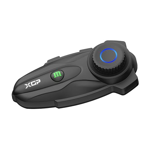 X10 10 Riders Group Mesh Motorcycle Intercom (Grey / X10 1 Unit)