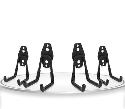 Wall Mount Heavy Duty Garage Hooks (4Pcs)