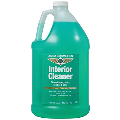 Interior Cleaner Car Boat RV Seat Carpet Leather Vinyl Spray (128 Ounce (Pack of 1))