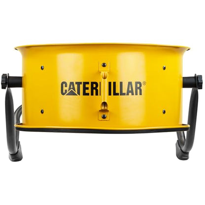 fans - 18”-Blade High-Velocity Drum Fan Heavy Duty Industrial Grade (Yellow, 2-in-1): 3,400 CFM, 4-Speed, 360 Degree Adjustable Drum Head, Dual Ball Bearing Motor with Die-Cast Cover (HVD-18AC) (Yellow)