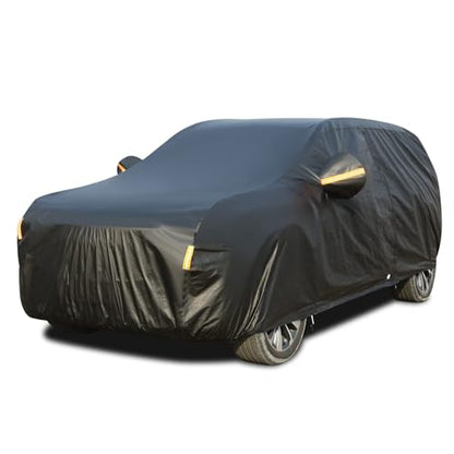 Car Cover Waterproof All Weather (Black / YL: for SUV (Length 170"-190"))