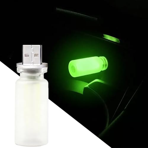 Dimmable Green USB Touch Lights for Car (green-frost)