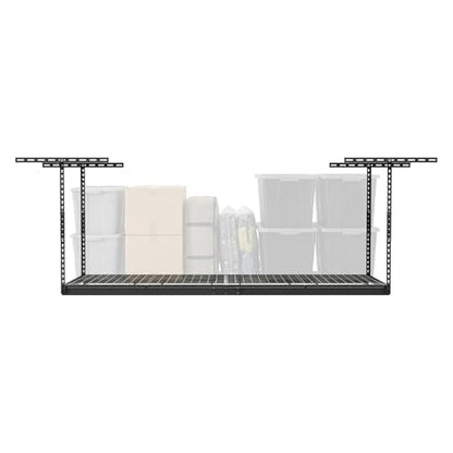MonsterRax 3x8 Overhead Garage Storage Rack (Hammertone / 24"-45")