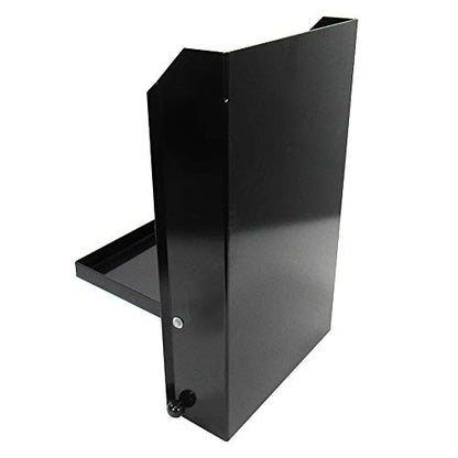 458BK Jr Work Station Storage Cabinet Shelf Rack Holder Caddy (Black)