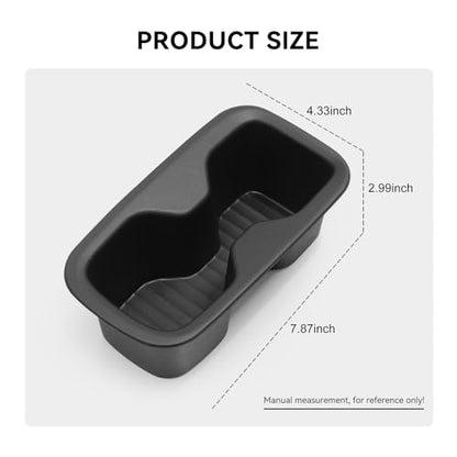 2PCS 2nd Row Door Side Cup Holder for Hyundai Santa Fe 2024 (2PCS 2nd Row Cup Holder)