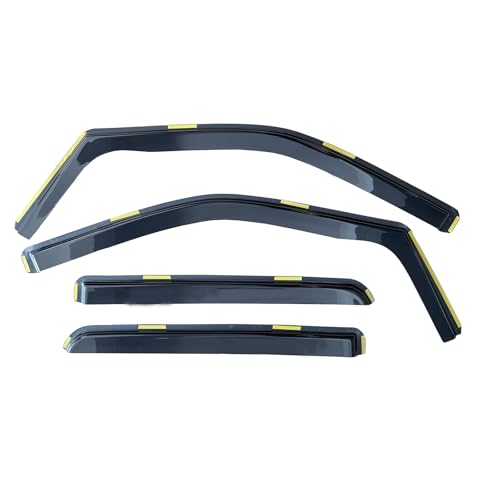 Rain Guards ompatible with Ford F150 SuperCrew 15 (for F150 Super Crew Cab 2015-2020)