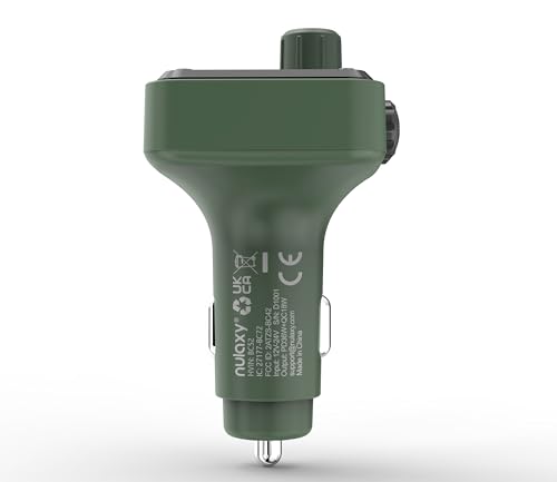 54W Bluetooth 5.3 Car Adapter (Green)
