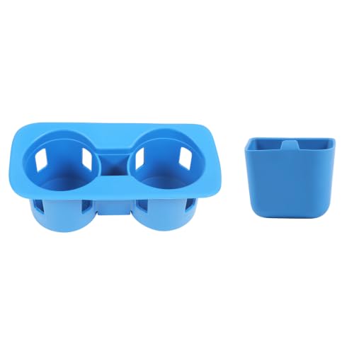 Center Console Cup Holder Insert Kit Compatible with Ford Maverick 2022+ (Blue(Kit))