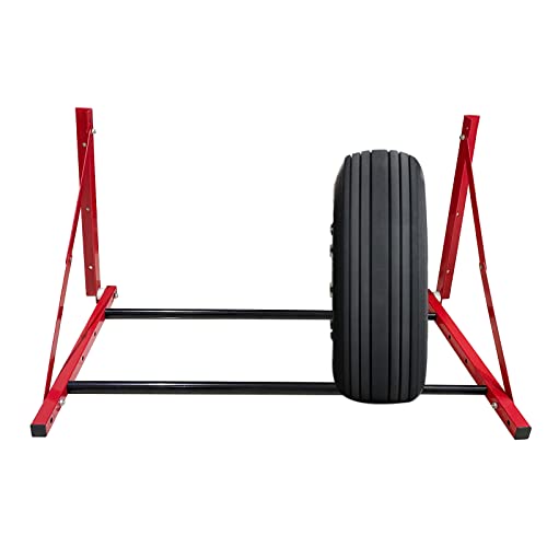 Folding Tire Wheel Rack Wall Mount Multi (Red (32"-48"))
