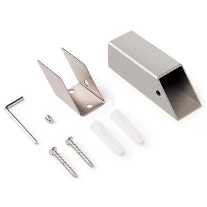 Towel Hooks Brushed Nickel Stainless Steel (Brushed Nickel / 6 Pack)