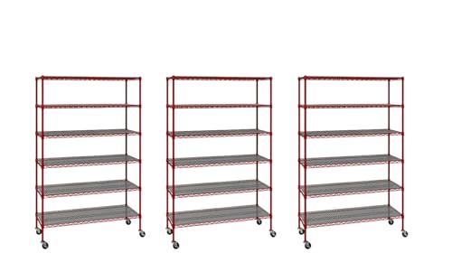 Organize in Style with The Members Mark 6 (3 PACK / Red)