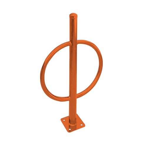 Post and Ring Bike Rack (Orange)