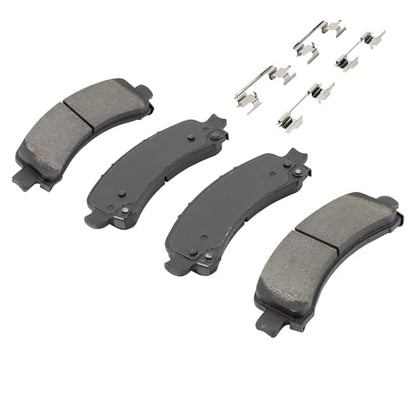 Premium Semi Met Rear Brake Pads w