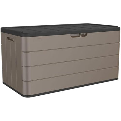 110 Gallon Pro Resin Deck Box (Brown / 110 Gallon)