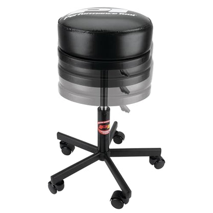 W85033 Pneumatic Rolling Shop Stool with Wheels (Pneumatic Rolling Shop Stool)