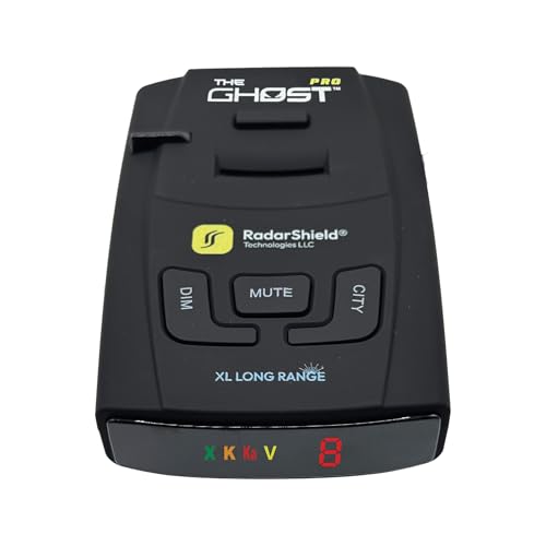 RadarShield Ghost Pro Radar and Laser Detector for Cars (The Ghost Pro)