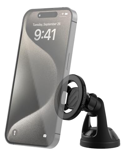 SMS2WD MagicMount MagSafe Suction Cup Phone Mount for Car Windshield (Window / Dash Suction / 1 Pack)