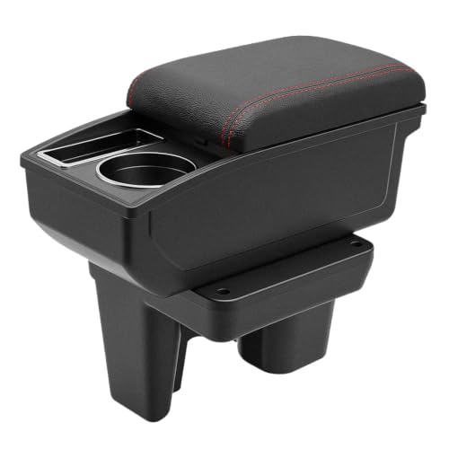 Armrest Box for Toyota Hilux Accessories (Red Thread)