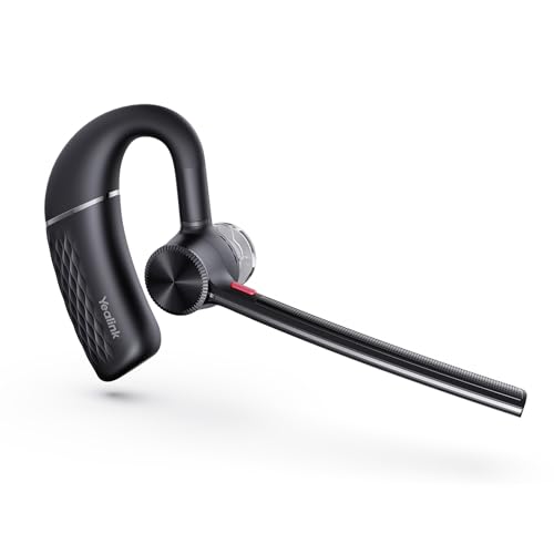 Single Ear Bluetooth Headsets BH71 Lite Wireless Earpiece Teams PC (Black / BH71 Lite（Without Dongle&Case）)