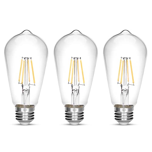 LED Edison Bulb 4W (Cold White / Pack of 3)