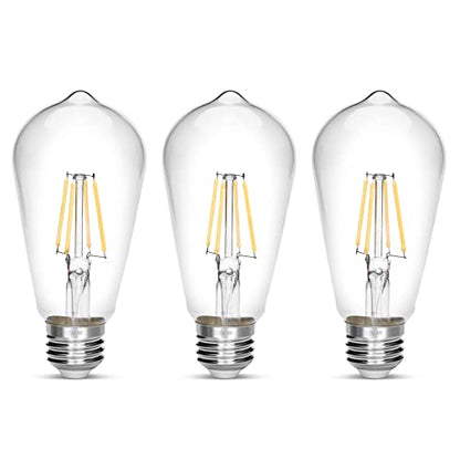 LED Edison Bulb 4W (Cold White / Pack of 3)