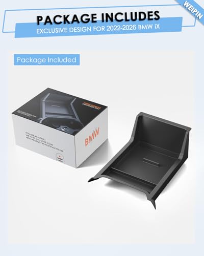 For BMW iX Lower Console Tray (Lower 1 Center Console)