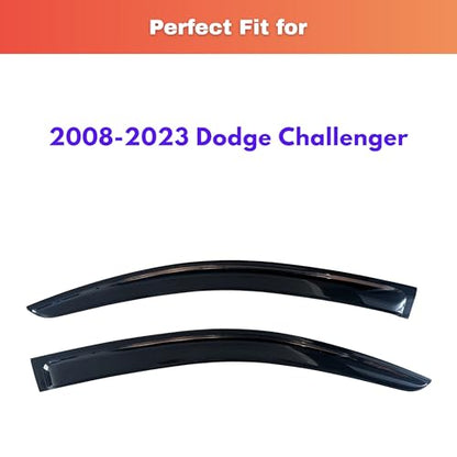 Rain Guards Fit for 2008 (2008-2023 Challenger)
