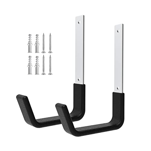 Heavy Duty Utility Hooks for Wall Mount (2 Medium)