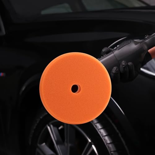 PRO Buffing Polishing Pads (5 Inch (125mm) / 3Pcs 5 Inch Buffing Sponge Pads)
