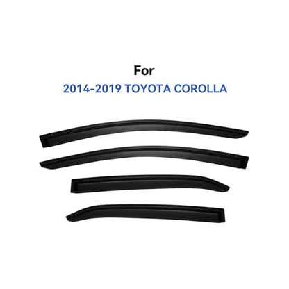Window Visors Rain Guards for Toyota Corolla 2014 (2014-2019 Toyota Corolla)