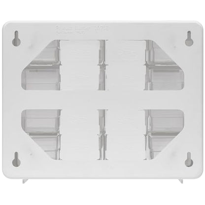 16 Drawer Plastic Storage Cabinet (White / 16 Drawer / 1 Pack)