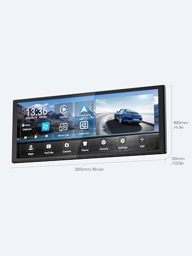 V2 10.3 Inch Wireless CarPlay & Android Auto HD IPS Touch Screen 1920x720 (V2)