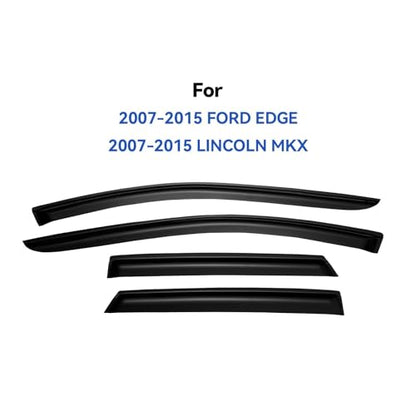 Window Visors Rain Guards for 2007 (2007-2014 Ford Edge)