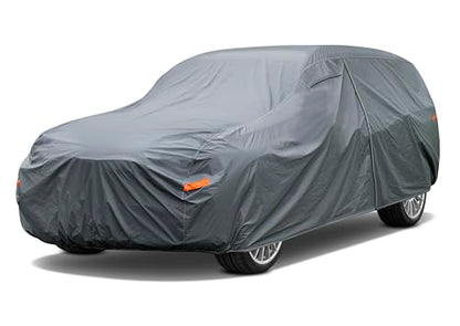 Multi Layer Large SUV Car Cover Waterproof All Weather Heavy Duty