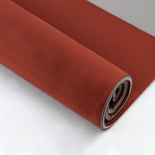 Suede Headliner with Foam Backing (Burgundy / 96"L×60"W)