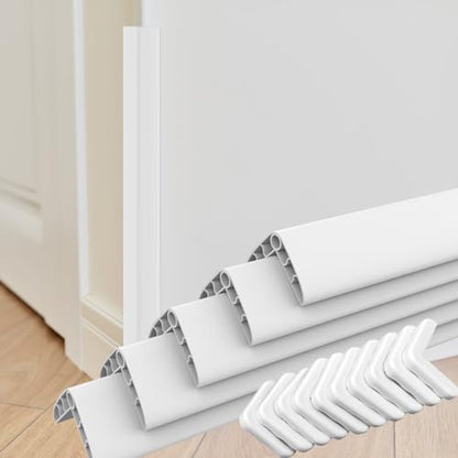 Wall Corner Edge Protector (36"L x 2"W x 2"H / White)