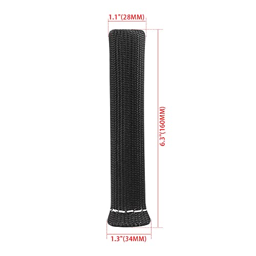 Spark Plug Wire Boots Thermal Protection Insulator Sleeve (black)