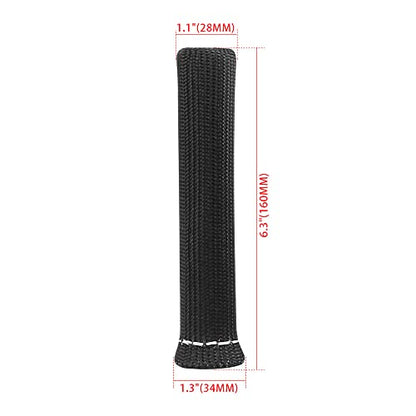 Spark Plug Wire Boots Thermal Protection Insulator Sleeve (black)