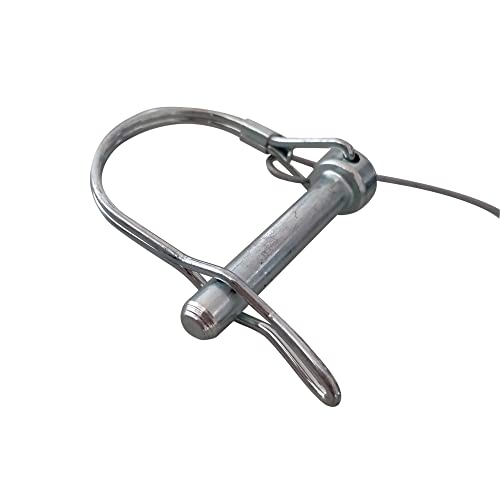 Trailer Coupler Pins with Tethers (5/16"x1-3/4"x5)