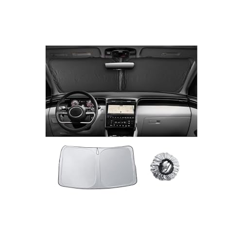 2025 2026 Tucson Windshield Sun Shade Windshield Sunshade for Tucson NX4 (2022-2026 Tucson)
