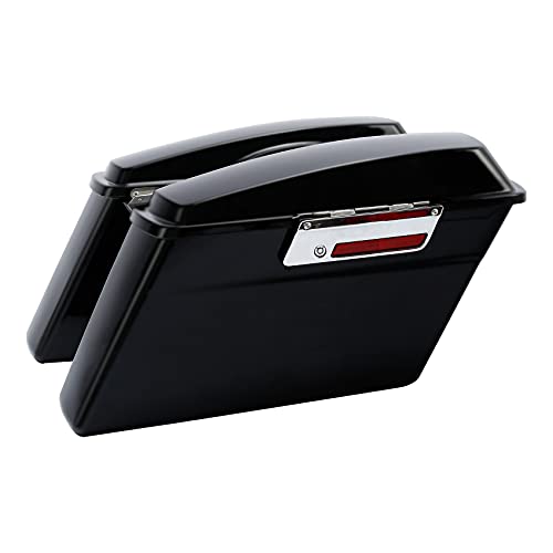 Motorcycle Saddle Bags W (Matte Black)