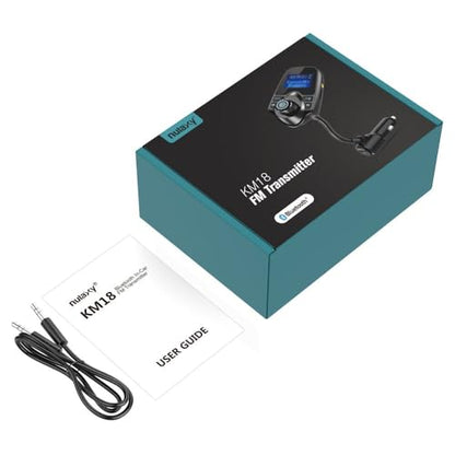Bluetooth 5.4 Car Adapter (Blue)