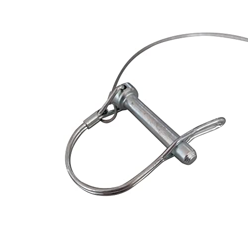 Trailer Coupler Pins with Tethers (5/16"x1-3/4"x10)