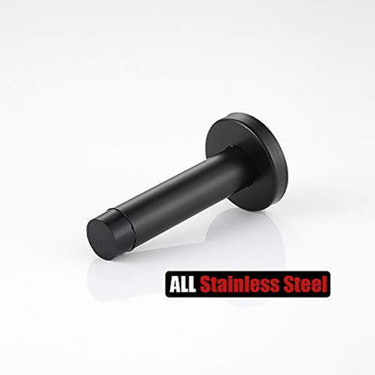 Door Stopper Black (8 Pack / Black)