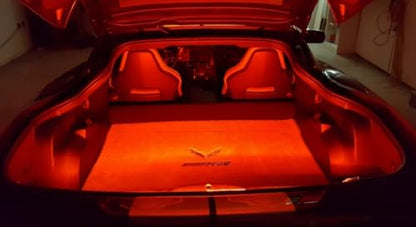 12" Red 18 SMDs 2835 LED Strip Light Universal Fit Car Trunk Cargo Area or Interior Illumination (Red)