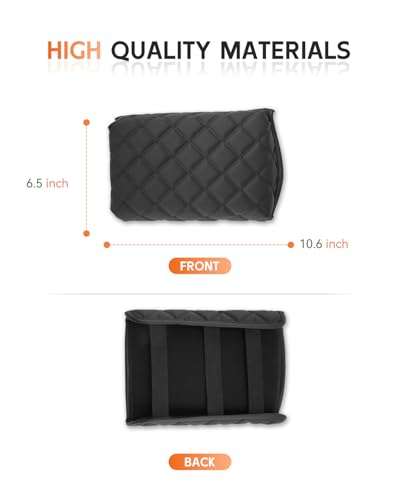 for Kia Seltos 2021 (Seltos 2021-2026 Thickened Black Leather)