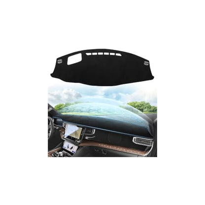 Dash Cover for 2022 2023 2024 Jeep Grand Wagoneer Dashboard Cover (22-24 Grand Wagoneer (Black))