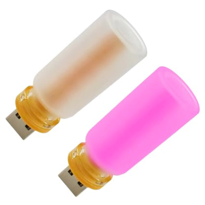 2PCS LED Car Interior Light (Pink)
