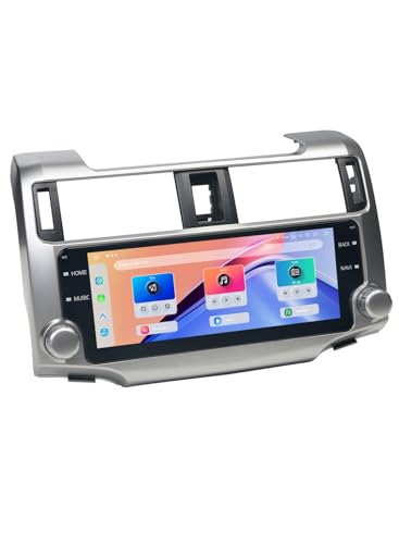8GB+256GB Android 13 Car Radio for Toyota 4Runner 2010 (Silver)